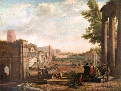 Campo Vaccino by Claude Lorrain